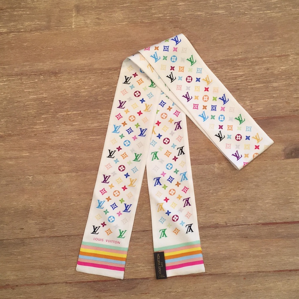 Louis Vuitton Multicolore Silk Bandeau